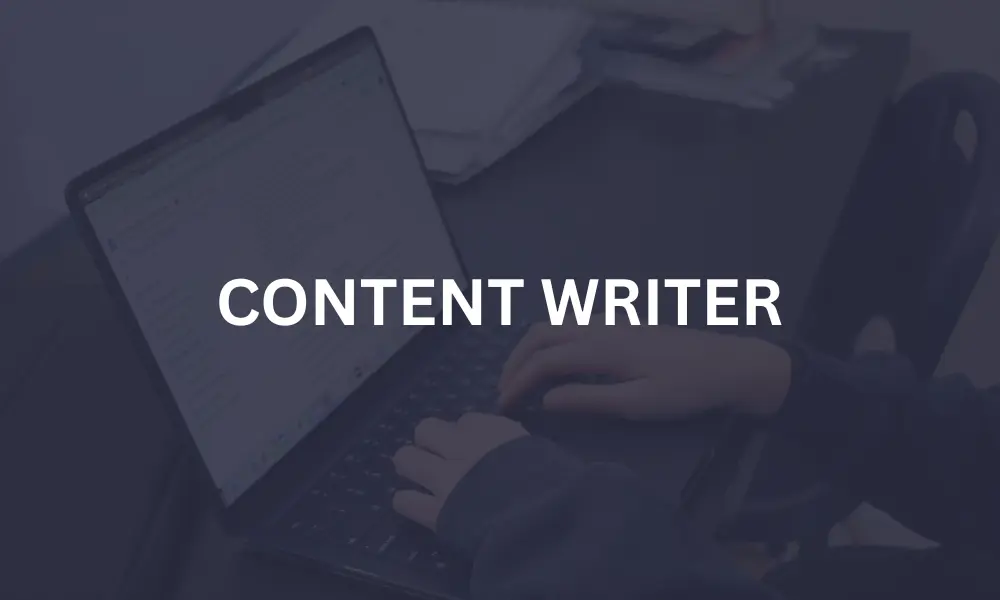 CONTENT WRITER