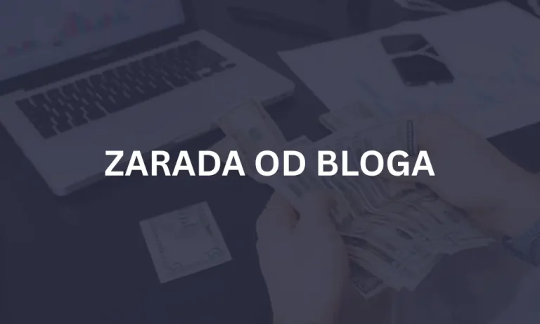 ZARADA OD BLOGA