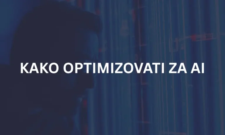 Kako optimizovati sadržaj za AI